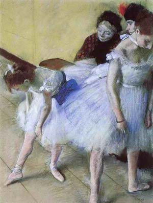 Les soeurs Mante, par Degas